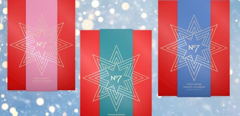 No7 launches 2023 advent calendar waitlist plus two offers to save on No7 now