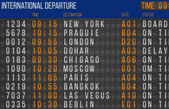 Only eagle-eyed players will spot the errors on this departure board – so can you beat the 60 second record? | The Sun