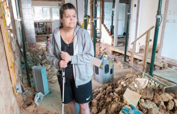 Our bathroom sprung a leak and we had to move into Premier Inn – 7 years later it’s cost £1m and our bungalow’s a wreck | The Sun