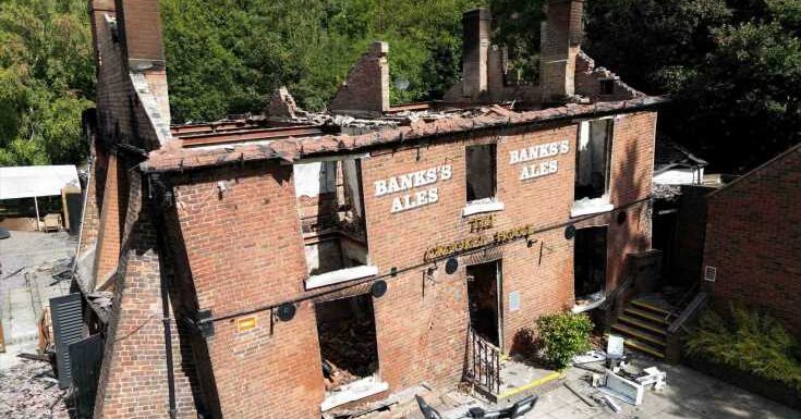 Our pub was 'gutted' by The Crooked House owner Adam Taylor before wonky boozer went up in flames…we want it back | The Sun