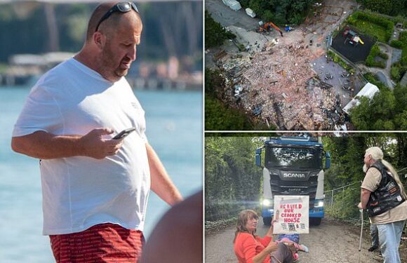 Owners of Britain's wonkiest pub refuse to answer 'arson' questions