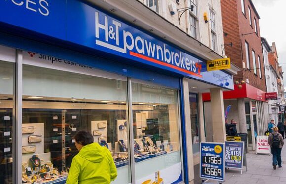 Pawnbrokers see 'record levels' of demand amid cost of living crisis