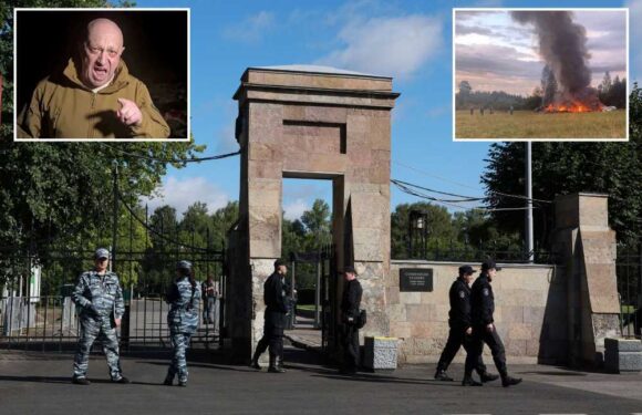Prigozhin funeral ‘takes place TODAY’ under gaze of Putin’s henchmen as mourners flock to grave near Vlad’s own parents | The Sun