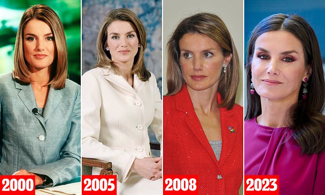Queen Letizia looks VERY different since her marriage to King Felipe