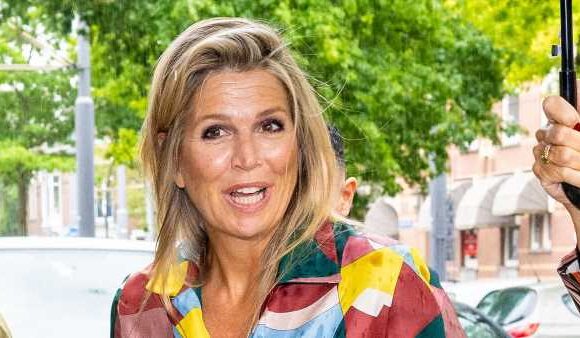 Queen Maxima wows as she attends mental health program in Rotterdam