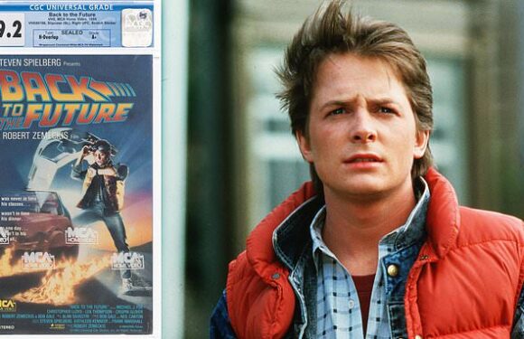 Rare Back to the Future video tape still in wrapping sells for £8,000