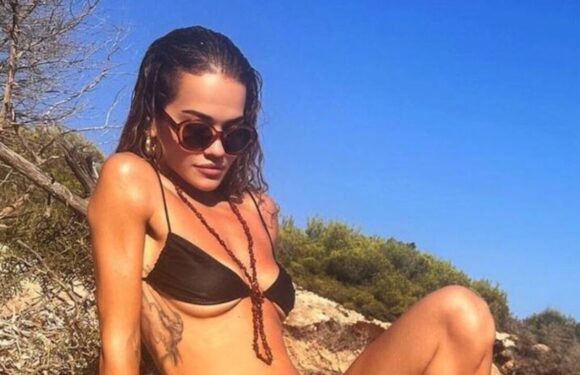Rita Ora flaunts enviable figure in skimpy bikini in sun-soaked Ibiza snaps