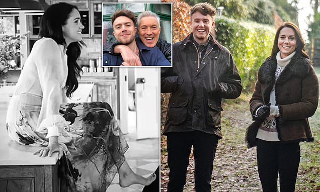 Roman Kemp reveals Kate came over to chat to his family barefoot