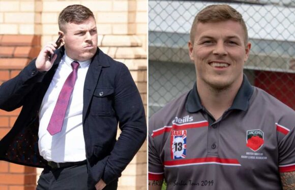 Rugby league player groped barmaid and brawling with punters after downing beers and Jagerbombs at pub | The Sun