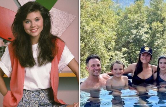 Saved by the Bell star looks ageless in swimsuit snap 30 years on from TV show