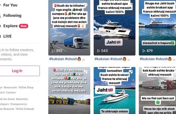 Scores of people smuggling gangs still posting social media adverts