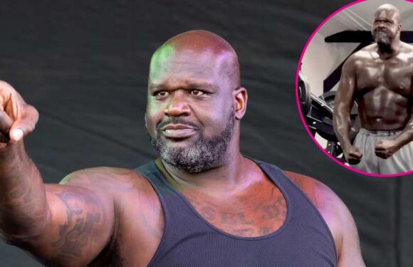 Shaquille O'Neal Rips Off His Shirt During Workout, Flashes Toned Abs