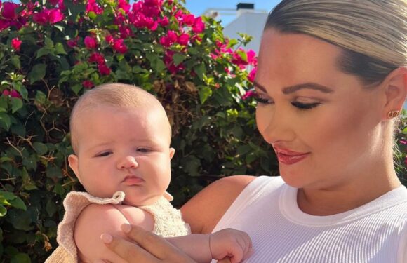 Shaughna Phillips reveals baby Lucias real name in sweet tribute to late dad