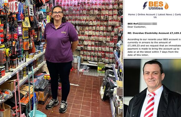 Shopkeeper slams 'cowboy' energy firm after massive electricity bill