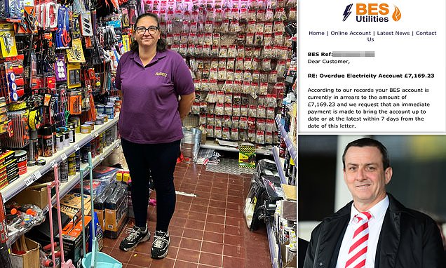 Shopkeeper slams  'cowboy' energy firm after massive electricity bill