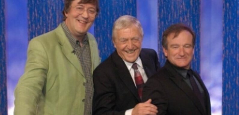 Stephen Fry leads showbiz greats paying tribute to Michael Parkinson