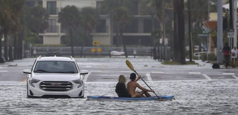 Streets flood, power cuts out in Florida as Hurricane Idalia makes landfall