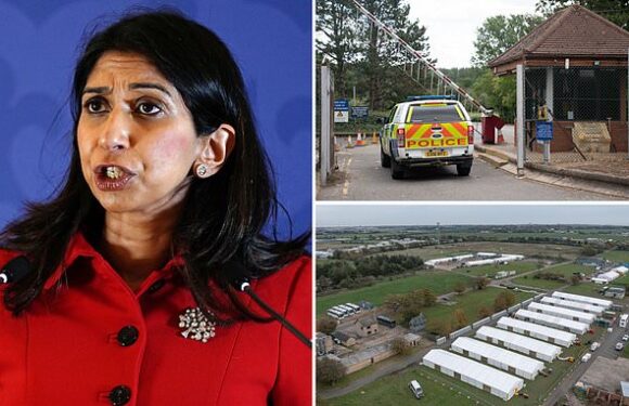 Tents bought to house Channel migrants 'could be used at RAF site'