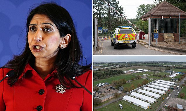 Tents bought to house Channel migrants 'could be used at RAF site'