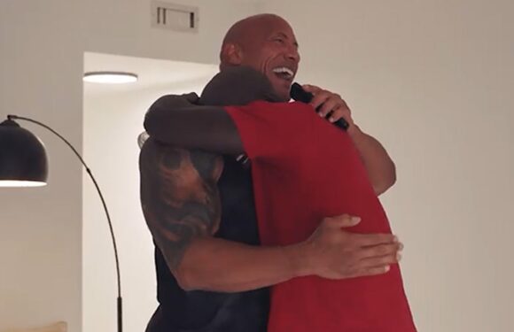 The Rock Gifts UFC's Themba Gorimbo New Apartment, 'No More Couch Sleeping!'