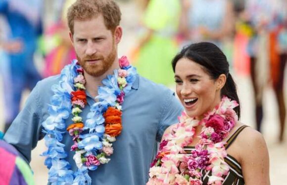 The Sussexes stepped out at an Italian restaurant ahead of Meghans birthday