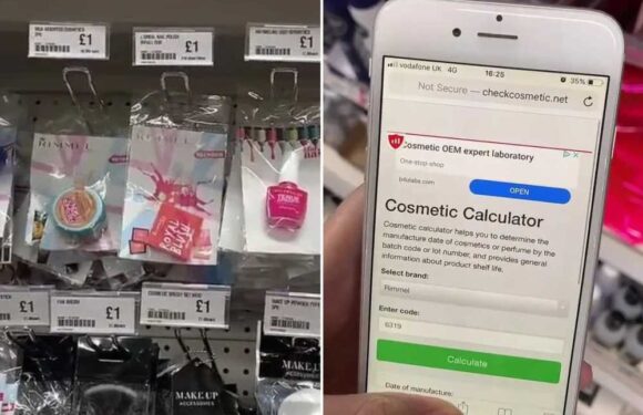 The genius way to find out how long make-up has been sitting on the shelves in Poundland & why it’s essential you know | The Sun