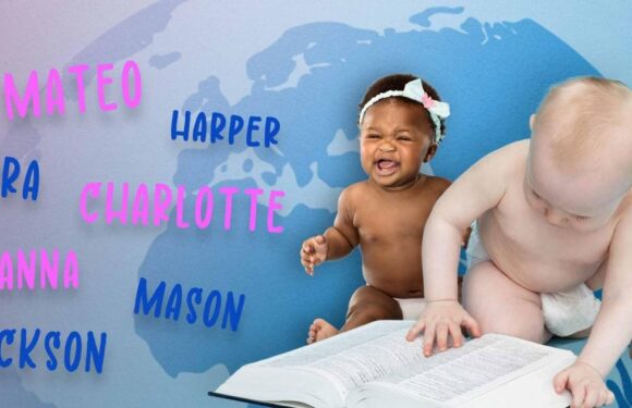 The world's most popular baby names in 2023