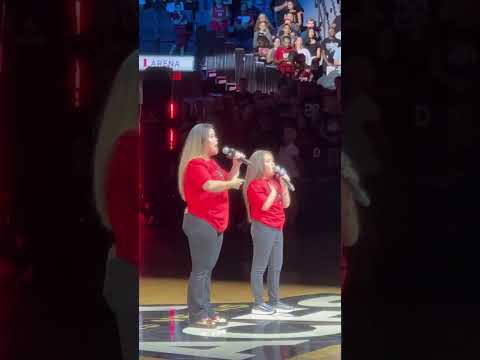This Mother / Daughter Duo Attempts To Do The National Anthem And…
