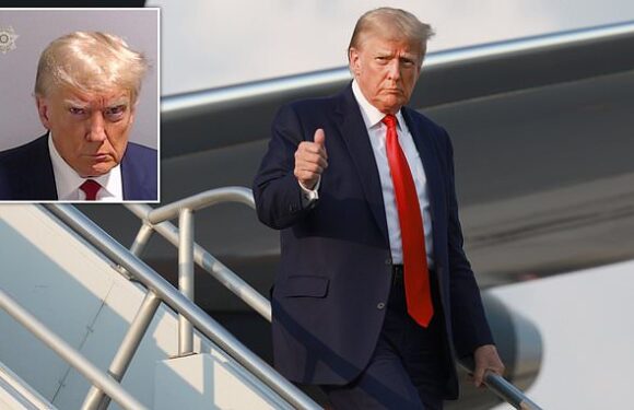 Trump weighs-in at 215lbs when booked into Fulton County jail