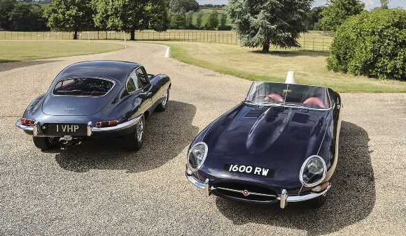 Two models of the very first E-Type Jaguar go under the hammer