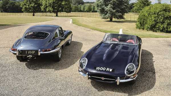 Two models of the very first E-Type Jaguar go under the hammer