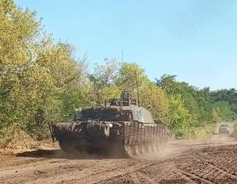 Ukraine upgrading UK-made Challenger 2’s with Mad Max-style armour to defend against Putin’s kamikaze drones | The Sun