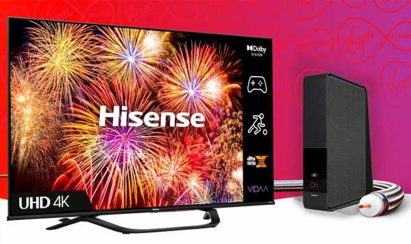 Virgin Media users can claim a FREE 4K TV, but only ’til tonight