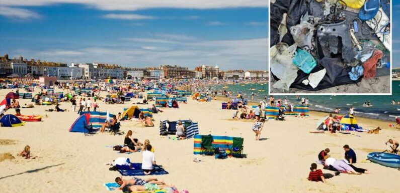 We live by UK's 'best beach' but it's gross on sunny days – people dump nappies in the sea and sanitary pads on the sand | The Sun
