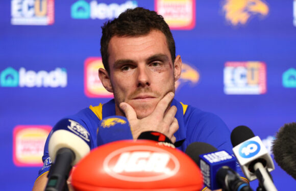 West Coast Eagles captain Luke Shuey announces retirement