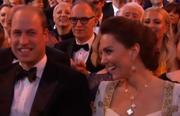 William and Kate’s reaction to Margot Robbie’s Harry joke at BAFTAs is priceless
