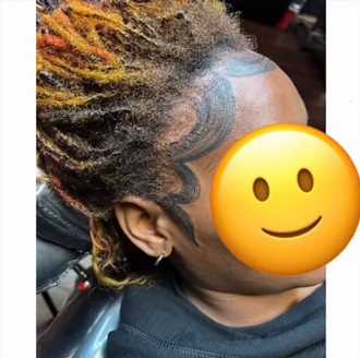Woman proudly shows off her new 'baby hair' tattoo, but people are horrified and beg her ask for her money back | The Sun