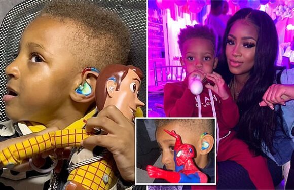 'Hero' mom makes hearing aids for her deaf son's toys