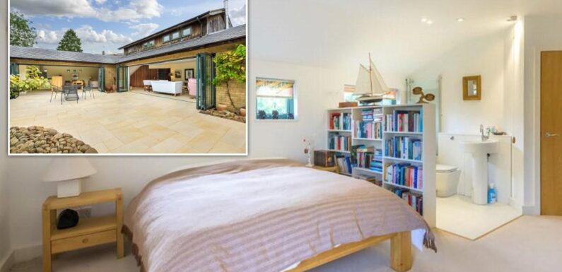 'Open-plan pooing': House for sale at £650,000 features 'en-suite' with no walls