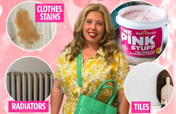 10 areas of the home you can clean with The Pink Stuff and why you should never use it to clean your hob | The Sun