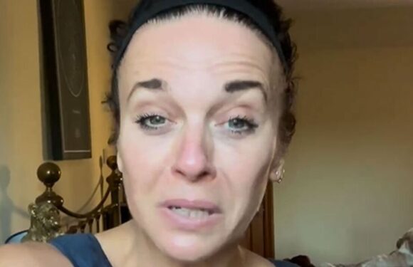 Amanda Abbington says ‘my feet are f****d’ in struggle before Strictly stint
