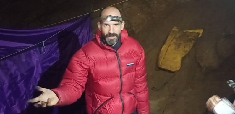 American Mark Dickey rescued from a cave in Turkey after falling ill