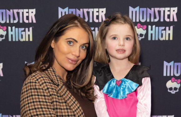 Amy Childs dubs Polly ‘Towie next generation’ as daughter, six, promotes show