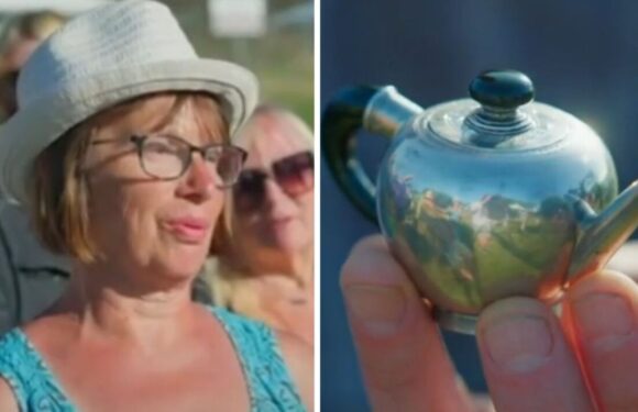 Antiques Roadshow guest gasps over valuation of uncommon miniature teapot