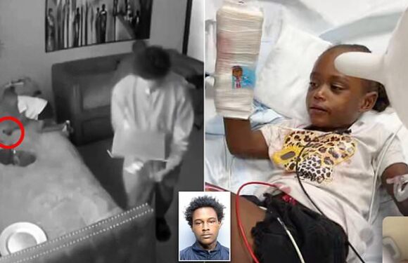 Appalling moment Florida girl aged just three shoots herself