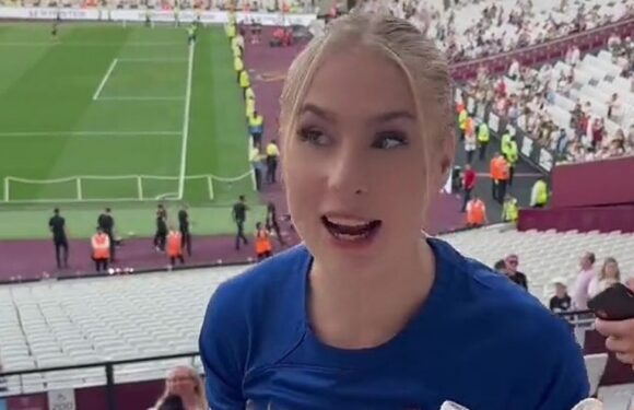 Astrid Wett signs shoe joking they will ‘end up on eBay’ – now ‘listing for £20’