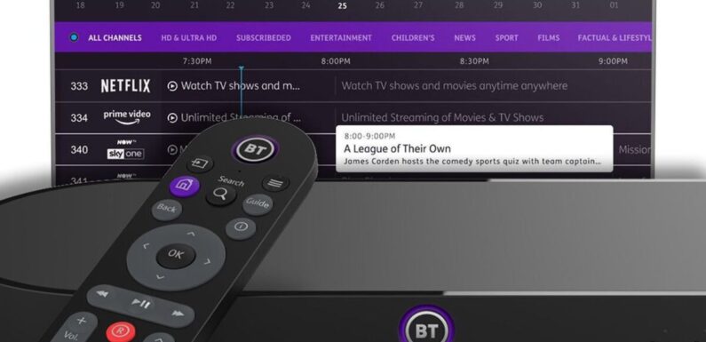 BT offers Sky TV and Netflix for a ludicrously low price but only if you act now