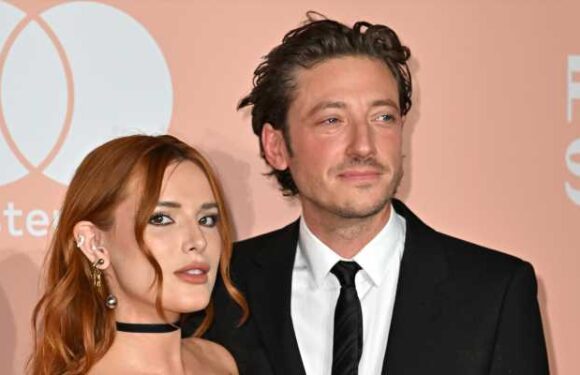 Bella Thorne & Fiancé Mark Emms Couple Up at amfAR Gala Venezia 2023