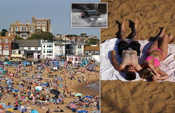 Britain set to bask in 28C today before temperatures plunge