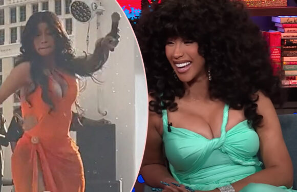 Cardi B Jokes With Andy Cohen About Mic Throwing Incident!